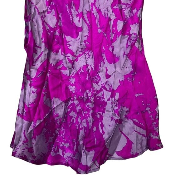 CABI FIT TO BE TIED Whimsigoth Purple Sleeveless Fairy Top 100% Silk Shirt XS - Picture 14 of 16